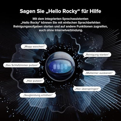 Roborock Saros 10R Saugroboter mit Wischfunktion, 22.000 Pa, 7,98cm Ultra-Slim, Zero-Tangle