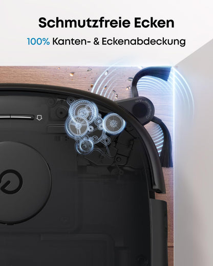 eufy E25 Omni Saug- und Wischroboter, 20.000 Pa, HydroJet System, Anti-Verheddern