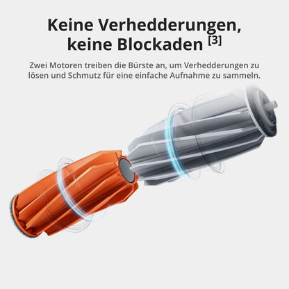 DJI ROMO S Saugroboter mit Wischfunktion, 25.000 Pa, Drohnen-Erkennung, 200 Tage wartungsfrei