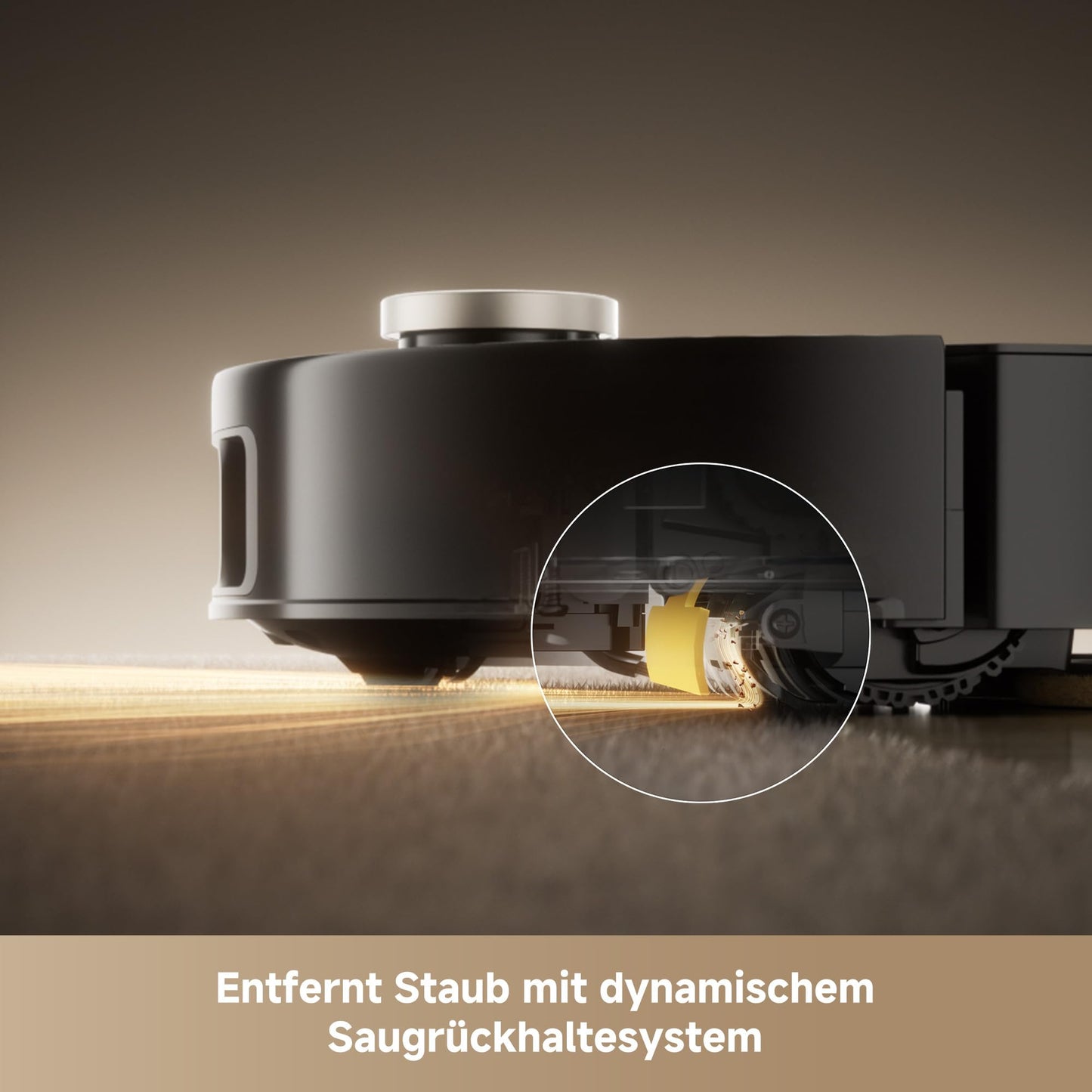 Mova Mobius 60 Saugroboter mit MopSwap, 30.000 Pa, 8cm Hindernisüberquerung, 100°C PTC