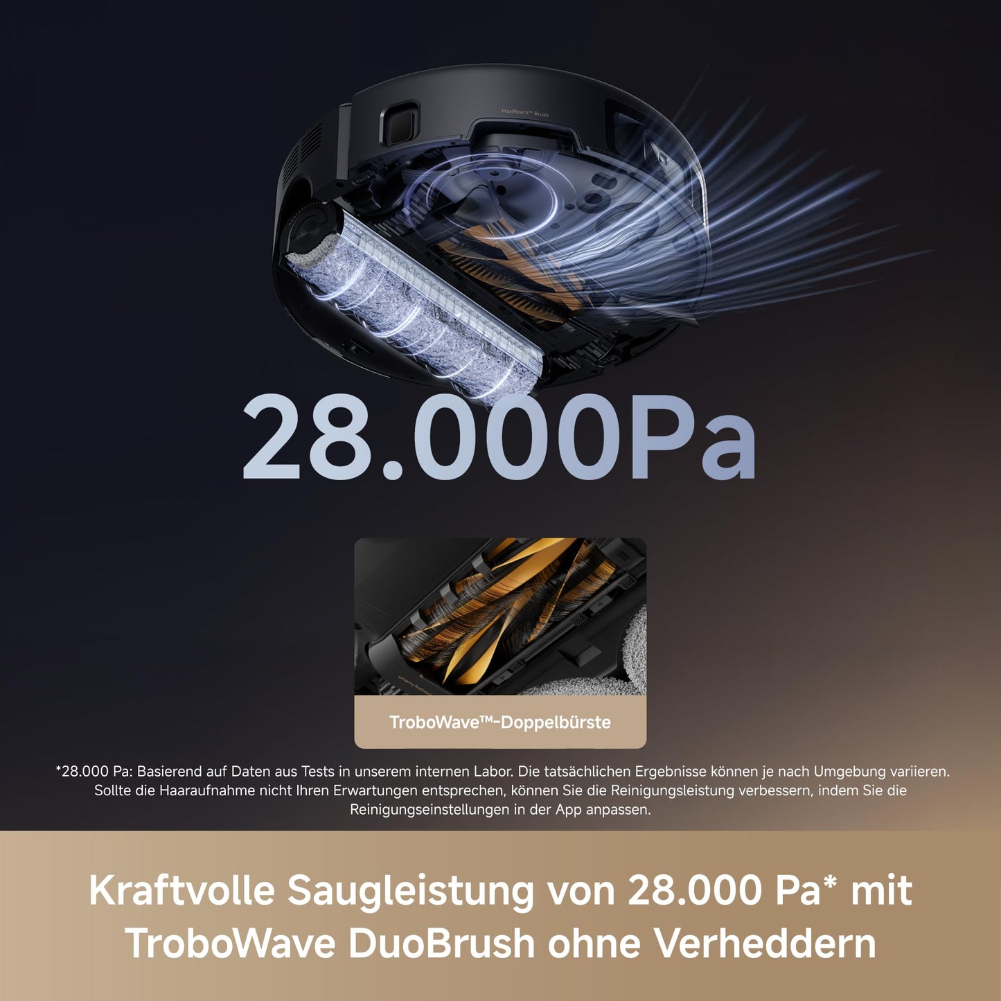Mova Z60 Ultra Roller Complete Saugroboter mit Wischfunktion, 28.000 Pa, 8cm Hindernisse, LiftPro