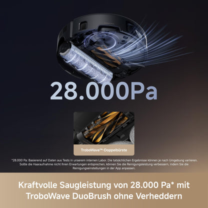 Mova Z60 Ultra Roller Complete Saugroboter mit Wischfunktion, 28.000 Pa, 8cm Hindernisse, LiftPro
