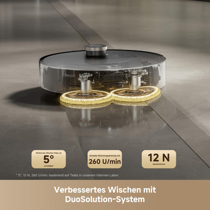Mova Mobius 60 Saugroboter mit MopSwap, 30.000 Pa, 8cm Hindernisüberquerung, 100°C PTC