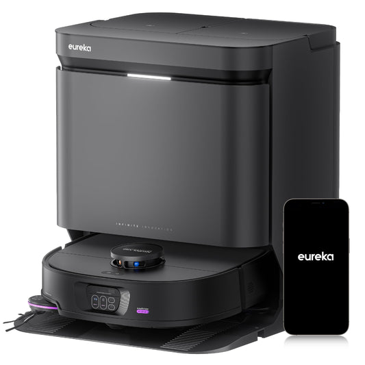 Eureka J15 Max Ultra Saugroboter mit Wischfunktion, 22.000 Pa, Selbstreinigung, IntelliView 2.0