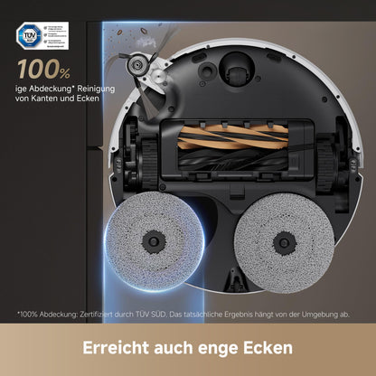 dreame X50 Ultra Complete Saugroboter mit Wischfunktion, 20.000 Pa, 6cm Hindernisfreiheit, KI-Navigation