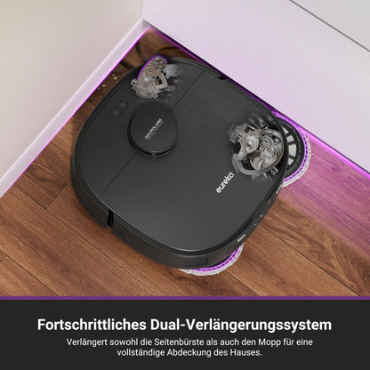 Eureka J15 Max Ultra Saugroboter mit Wischfunktion, 22.000 Pa, Selbstreinigung, IntelliView 2.0