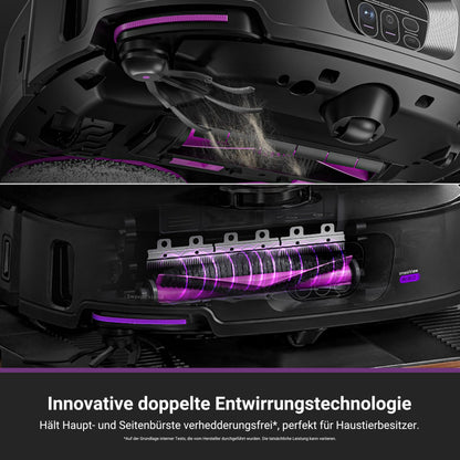 Eureka J15 Max Ultra Saugroboter mit Wischfunktion, 22.000 Pa, Selbstreinigung, IntelliView 2.0